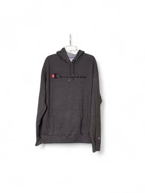 Men’s Champion Dark Gray Pullover Hoodie